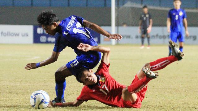 Timnas Laos U-16 vs Timnas Thailand U-16