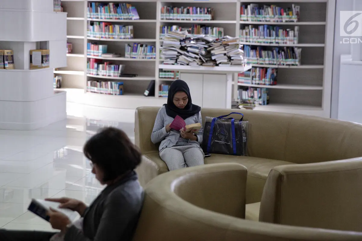 Terlihat Megah, Perpustakaan Nasional RI ini Tertinggi di Dunia