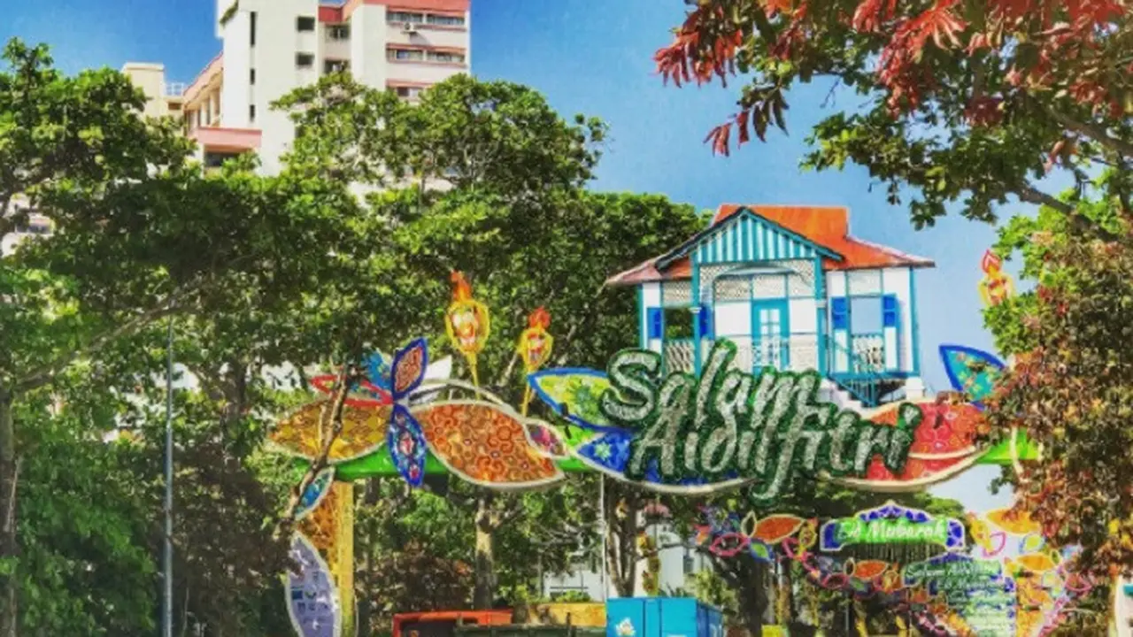 Kawasan Geylang Serai Singapore (Instagram/@drjj55)