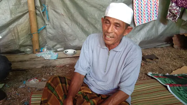 Jaelani mengatakan, bantuan dari relawan mulai berkurang semenjak beberapa bulan terakhir (Liputan6.com/Giovani Dio Prasasti)