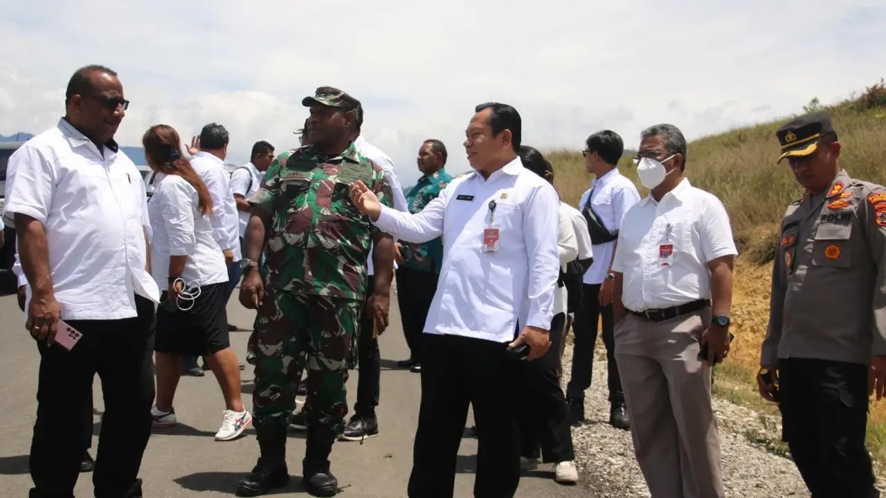 Persiapan Peresmian Provinsi Papua Pegunungan, Pokja III Satgas Pengawalan DOB Tinjau Calon Kantor Sementara OPD 