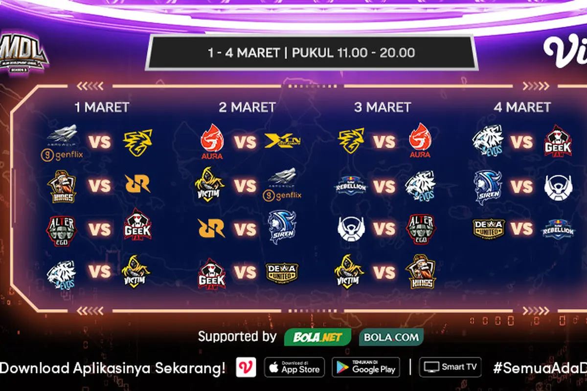Jadwal MDL Season 3 pekan kedua di Vidio