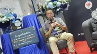 Dr dr Peter Ian Limas SpB KBD, Dokter Indonesia Pertama di Dunia Terapkan Program Balon Lambung Guna Mengatasi Obesitas di Indonesia (Foto: Liputan6.com/Aditya Eka Prawira)