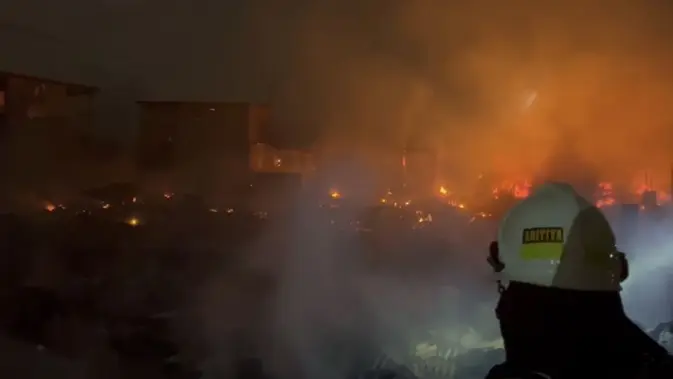 60 Rumah Terbakar di Muara Angke