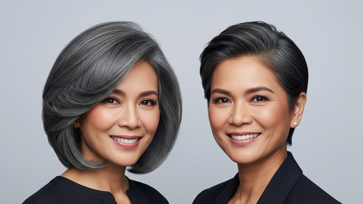12 Model Rambut Wanita 50 Tahun Tanpa Ribet Mudah Dirawat, Tampil Stylish Setiap Hari