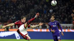 Fernando Torres - Mantan bintang Liverpool ini pernah menjadi bagian dari AC Milan pada musim 2014/2015. Ketika itu Torres datang ke Italia dengan status pinjaman selama dua tahun. (Foto: AFP/Olivier Morin)