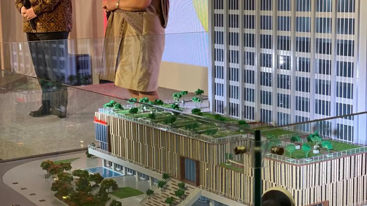 Maket Gedung Sarinah.