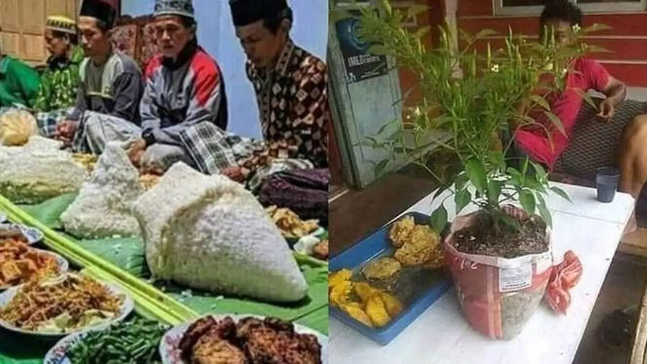 9 Momen Nyeleneh Orang saat Makan Bareng, Lauknya Bikin Bingung