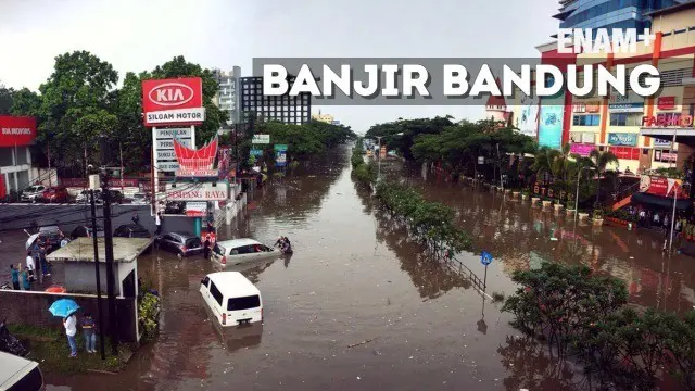 Pascabanjir terjadi kemacetan di kawasan Pasteur hingga 3 kilometer
