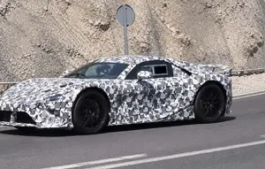 Penerus Lexus LFA Tertangkap Kamera, Bawa Fitur Manual Simulasi