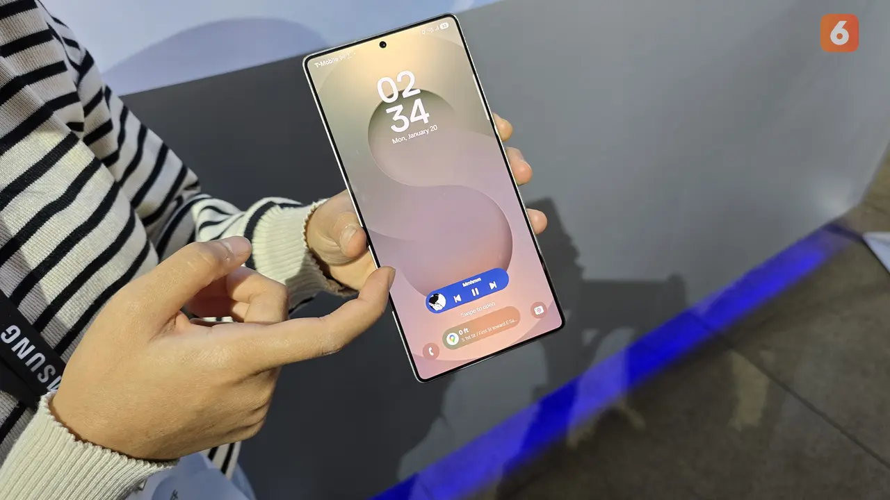 Samsung Galaxy S25 Ultra. Liputan6.com/ Ratu Annisaa Suryasumirat