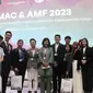 Delegasi pemuda dari kampanye regional yang didanai Uni Eropa tentang pengurangan sampah di Asia Tenggara dengan United Cities and Local Governments Asia-Pacific (UCLG ASPAC) pada Forum Wali Kota ASEAN di Jakarta pada 1 Agustus 2023. (Dok EU di ASEAN)