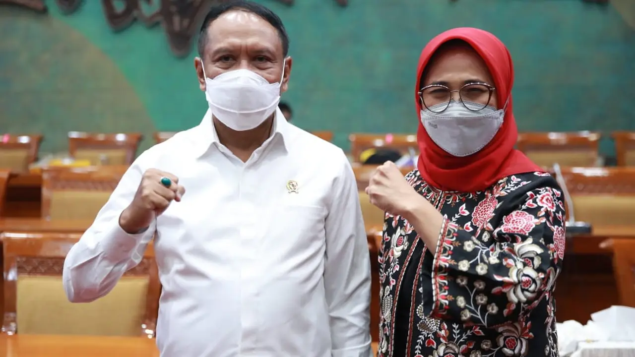 Menpora Zainudin Amali dipuji DPR