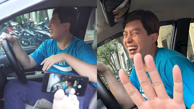 Gaya Foto Jomblo Bak Punya Kekasih