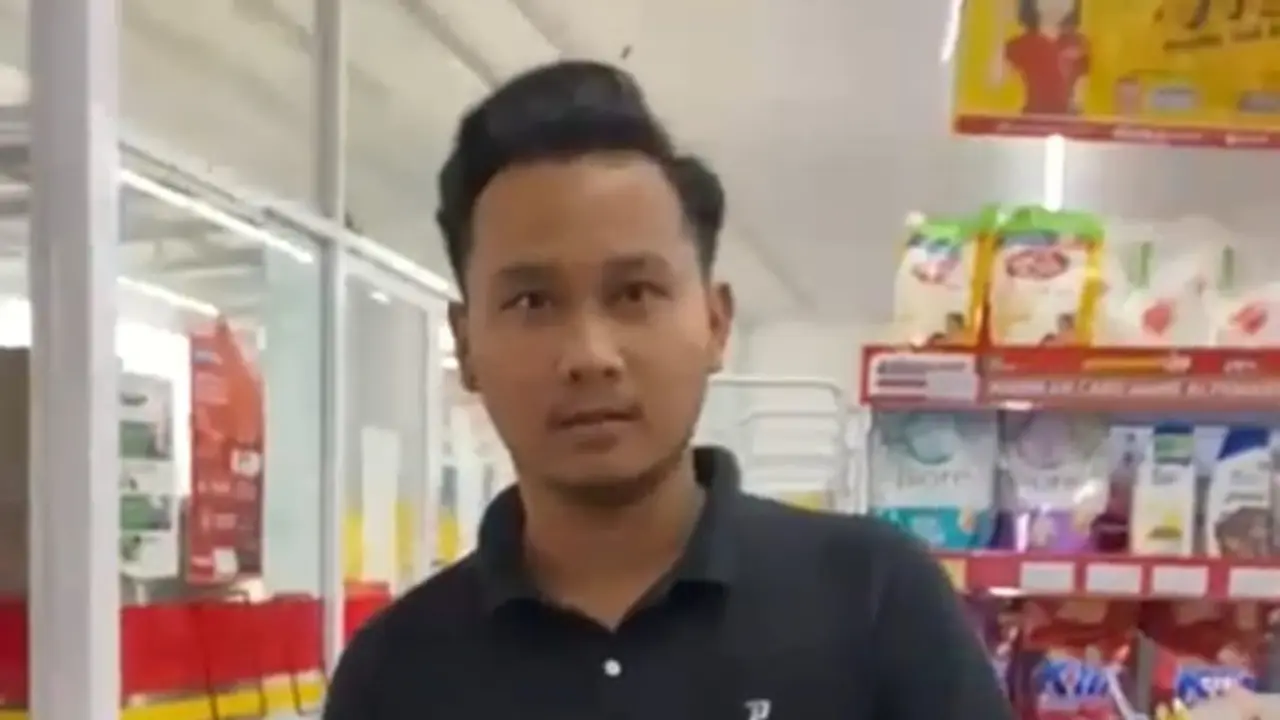 Gaizka Dinti Azriel, tersangka yang melakukan perbuatan mesum di ruang umum atau ekshibisionisme. Foto : (Istimewa).