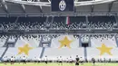 Suasana latihan para pemain Juventus jelang laga final Liga Champions di Stadion Juventus, Turin, Senin (29/5/2017). Juventus akan berhadapan dengan Real Madrid pada laga final. (EPA/Alessandro Di Marco)