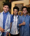 The Overtunes menjajal langkah baru di dunia akting. Grup band yang digawangi tiga bersaudara Mikha Angelo, Reuben Nathaniel, dan Mada Emmanuelle tak ingin hanya berkarya di ranah musik saja. (Nurwahyunan/Bintang.com)