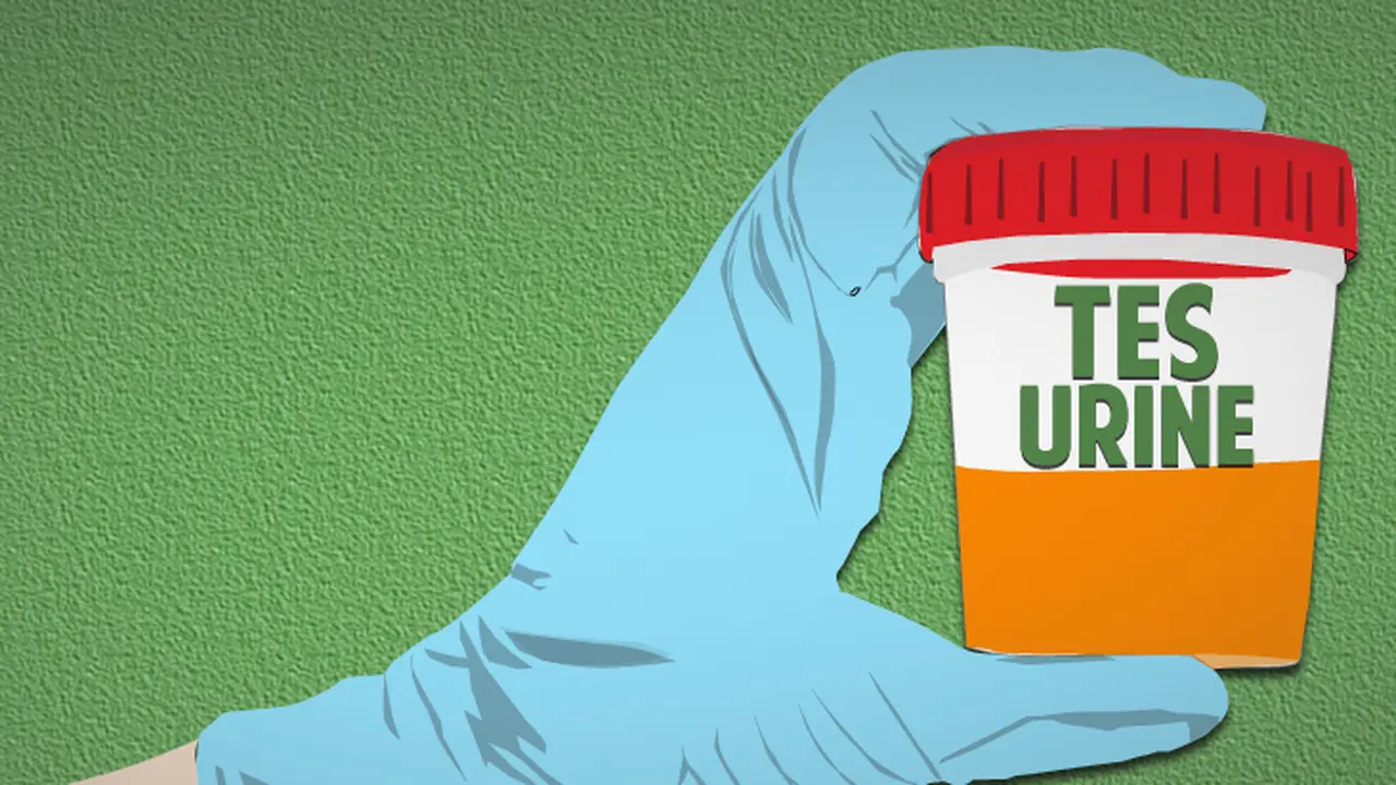 Ilustrasi Tes Urine