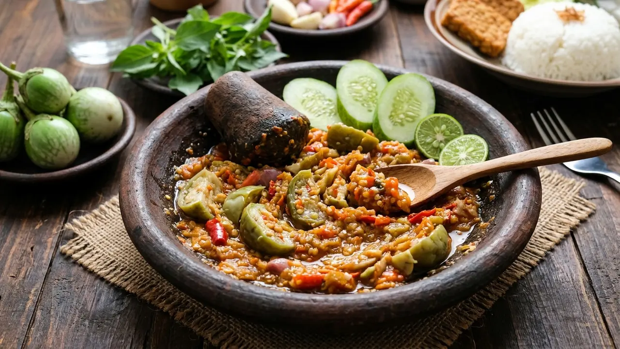 Resep Sambal Terong Hijau