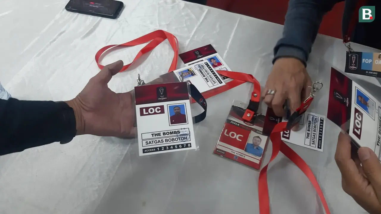 ID Card Palsu Piala Presiden 2022