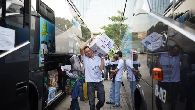 Antam Berangkatkan 2.000 Pemudik Melalui Program Mudik Bareng Gratis 2019