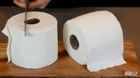 Ilustrasi roti berbentuk gulungan tisu toilet (Dok.YouTube/Sugar High Score)