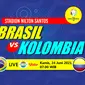 Brasil vs Kolombia (liputan6.com/Abdillah)