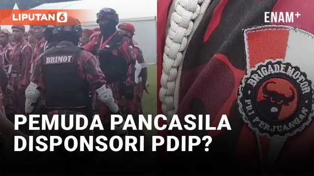 Viral! Seragam Pemuda Pancasila Ada Logo PDIP