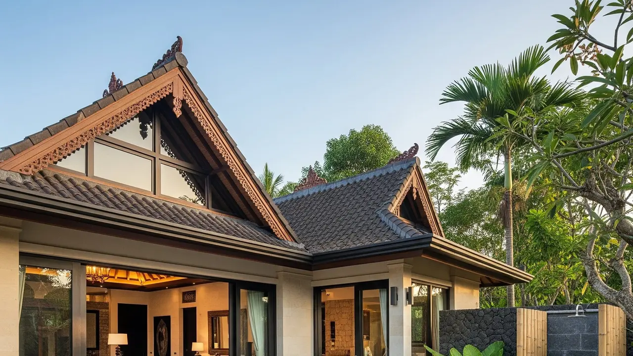 Model Rumah Sederhana Ala Desa Tapi Mewah 2025. Foto: Gemini