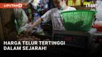 Harga telur tertinggi dalam sejarah&nbsp;