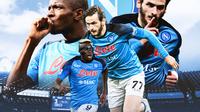 Napoli - Victor Osimhen dan Khvicha (Bola.com/Decika Fatmawaty)
