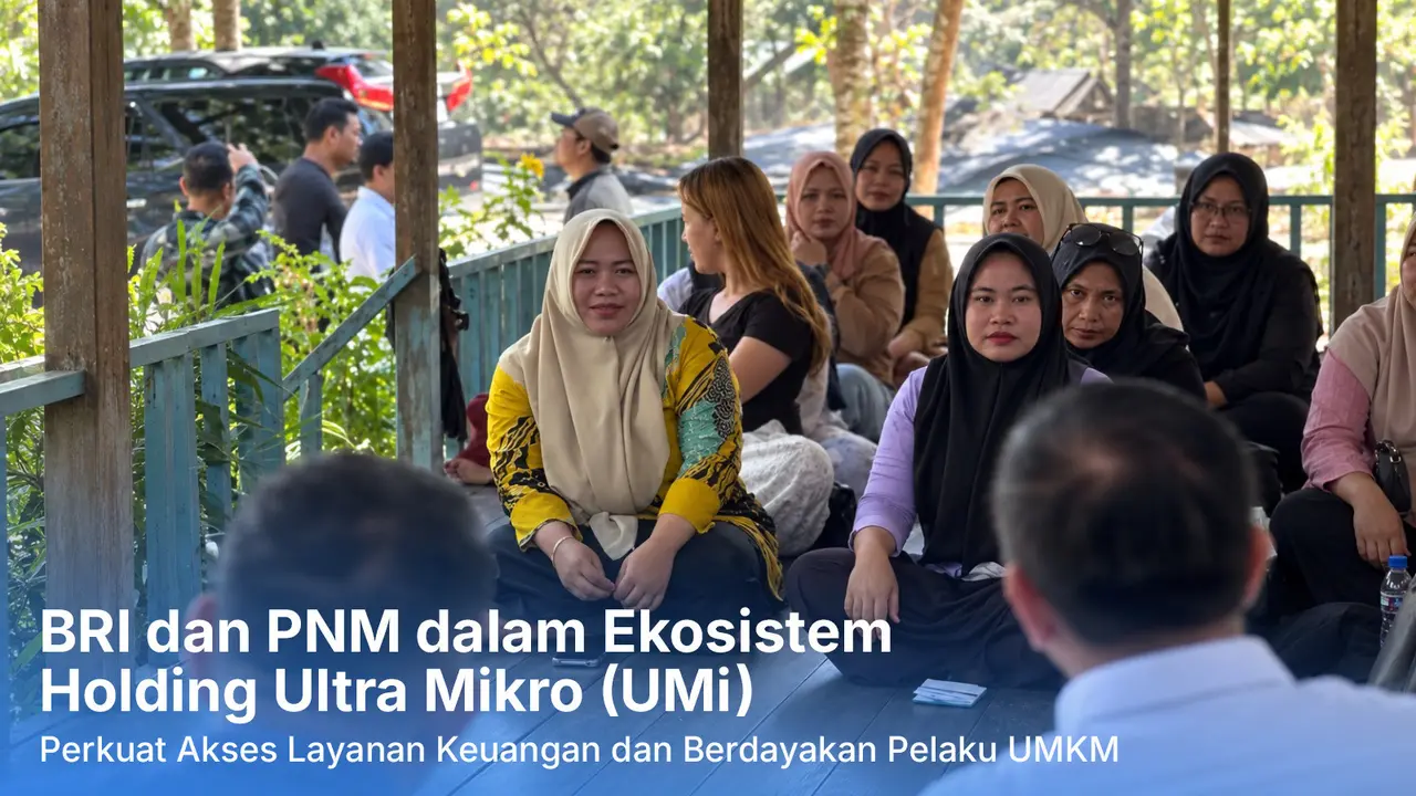 Nasabah PNM Mekaar, Mawiyah yang merintis usaha dari Holding Ultra Mikro.