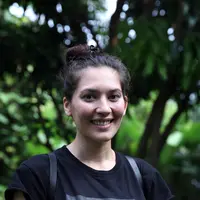 Aktris Hannah Al Rashid mengaku senang menjadi penjahat dalam film barunya, 'Comic 8: Casino Kings Part 2'. (Nurwahyunan/Bintang.com)