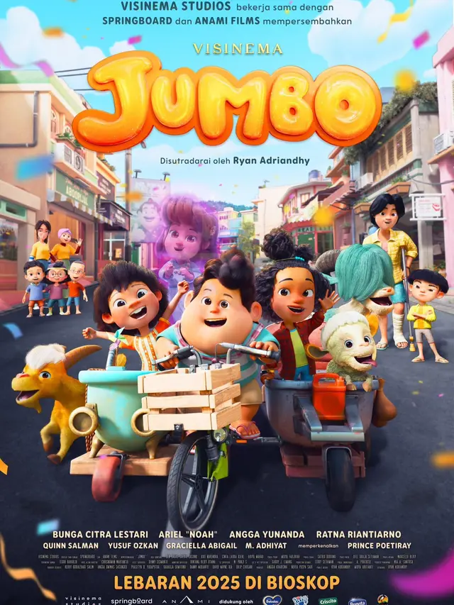 Poster film Jumbo. (Foto: Dok. Visinema Animation)