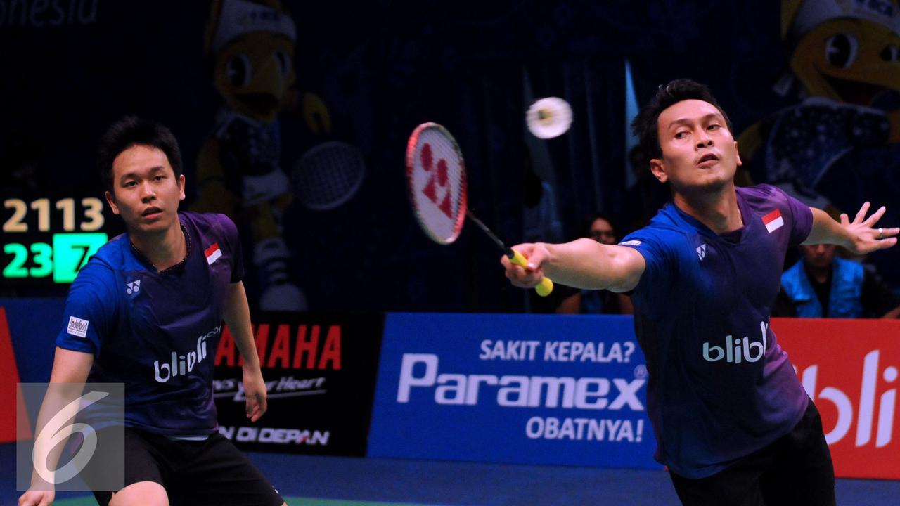 20160601- Pebulutangkis Hendra-Ahsan- Helmi Fithriansyah