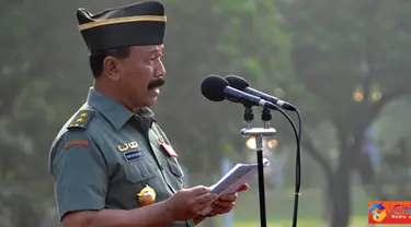 Citizen6, Jakarta: Pembacaan amanat dari Panglima TNI Laksamana TNI Agus Suhartono.