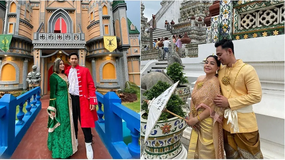 6 Potret Kebersamaan Anisa Bahar dan Pacar Brondongnya, Lebih Muda 19 Tahun  - Hot Liputan6.com
