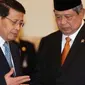 Hassan Wirajuda Bersama Presiden SBY