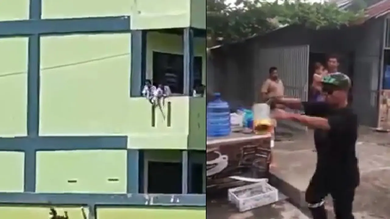cara tak biasa pedagang layani pembeli