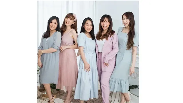 6 Momen Reuni dan Pemotretan 5 Eks Member Cherrybelle, Tetap Kompak