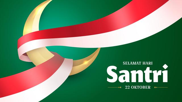 Ilustrasi Hari Santri Nasional 22 Oktober