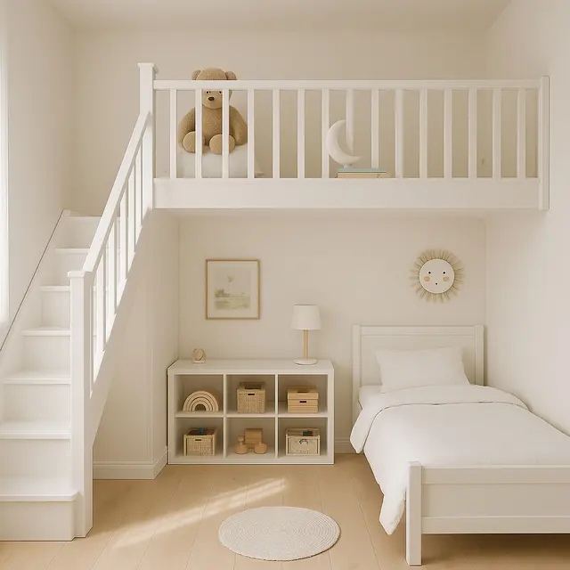 Inspirasi Desain Kamar Mezzanine di Rumah Minimalis