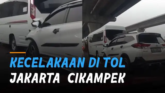 Kecelakaan beruntun terjadi di Tol Jakarta-Cikampek KM 35 arah cikampek.