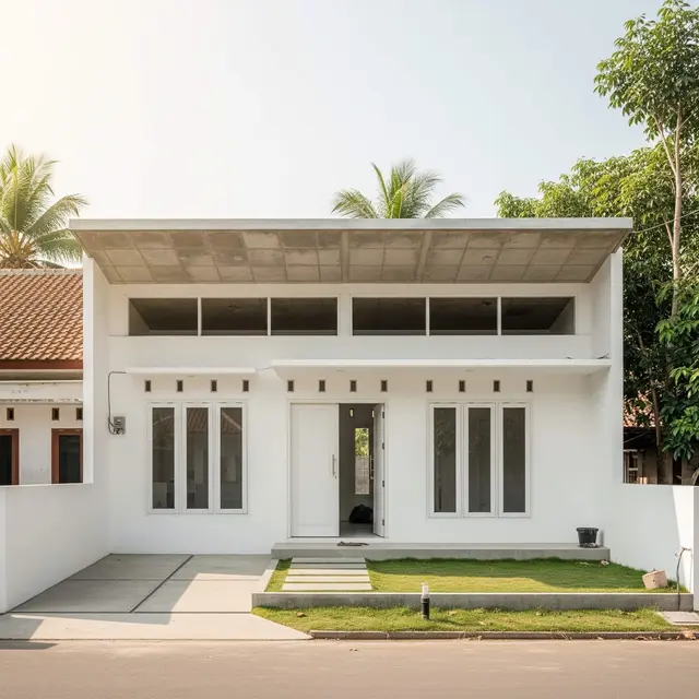 Rumah Sederhana yang Bisa Dibangun Bertahap