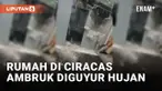 Diguyur Hujan Deras, Rumah Permanen di Ciracas Ambruk