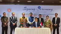 Pertamina New &amp; Renewable Energy (Pertamina NRE) secara resmi menandatangani Nota Kesepahaman (MoU) bersama Coal Power Generation Company Bangladesh Limited (CPGCBL). (Foto: Pertamina)