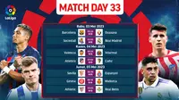 Jadwal dan Live Streaming Liga Spanyol Matchday 33 di Vidio, 3-5 Mei 2023. (Sumber : dok. vidio.com)