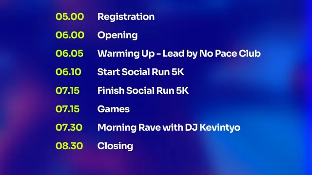 Youniverse Active Day: RUN & RAVE