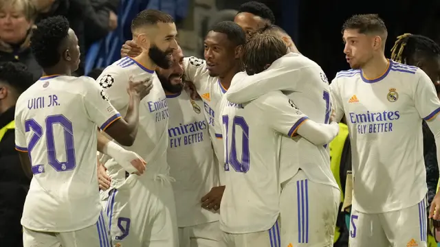 Foto: Real Madrid Ngamuk di Markas Chelsea, Karim Benzema Ukir Rekor di Liga Champions