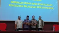 Bimbingan Teknis Pengelolaan Pengaduan Pelayanan Publik di lingkungan BP Batam berlangsung di Conference Hall IT Centre BP Batam, Batam, Kepulauan Riau.